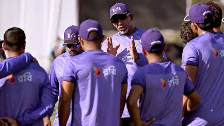 Bangladesh head coach Phil Simmons, whose side lead Australia 1-0 going into the second Test in Mackay
