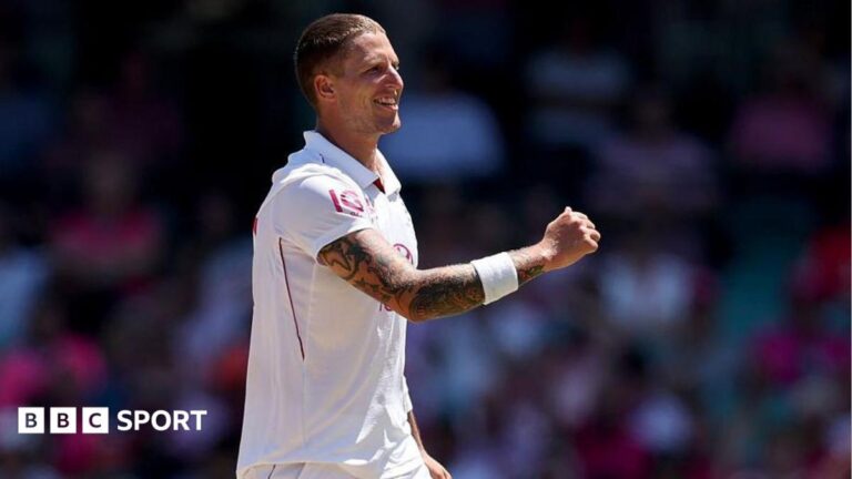 England fast bowler Brydon Carse