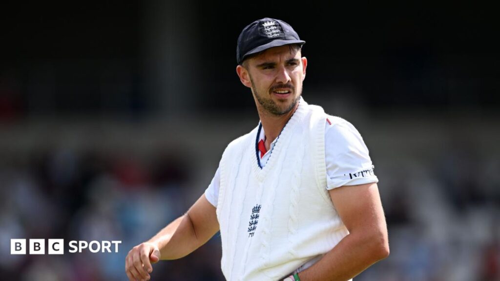 England fast bowler Josh Tongue during the 2026 Test series against Pakistan