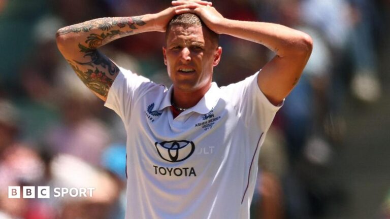 England fast bowler Brydon Carse, whose Derby nightclub incident has prompted Michael Vaughan to call for an exemplary punishment