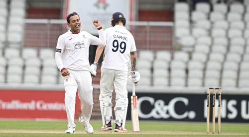 Noman Ali Takes Six Wickets as Durham Score 493 Against Lancashire