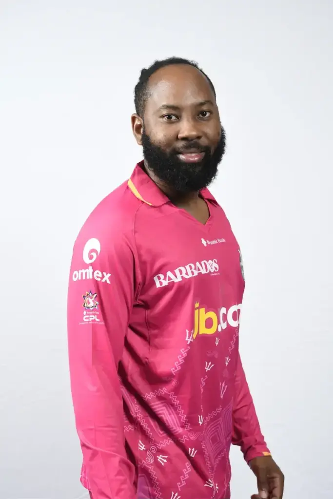 BASSETERRE, SAINT KITTS AND NEVIS - AUGUST 20: David Warner of Barbados Royals during a portrait session at Marriott Resort on August 20, 2025 in Basseterre, Saint Kitts and Nevis. (Photo by Randy Brooks - CPL T20/CPL T20 via Getty Images)