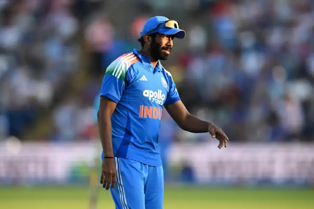 Jasprit Bumrah of India during the Metro Bank One Day International match between England and India at Sophia Gardens, Cardiff, UK on 16 July 2026.